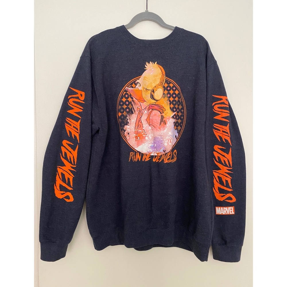 Marvel Run The Jewels Howard the Duck Crewneck XL